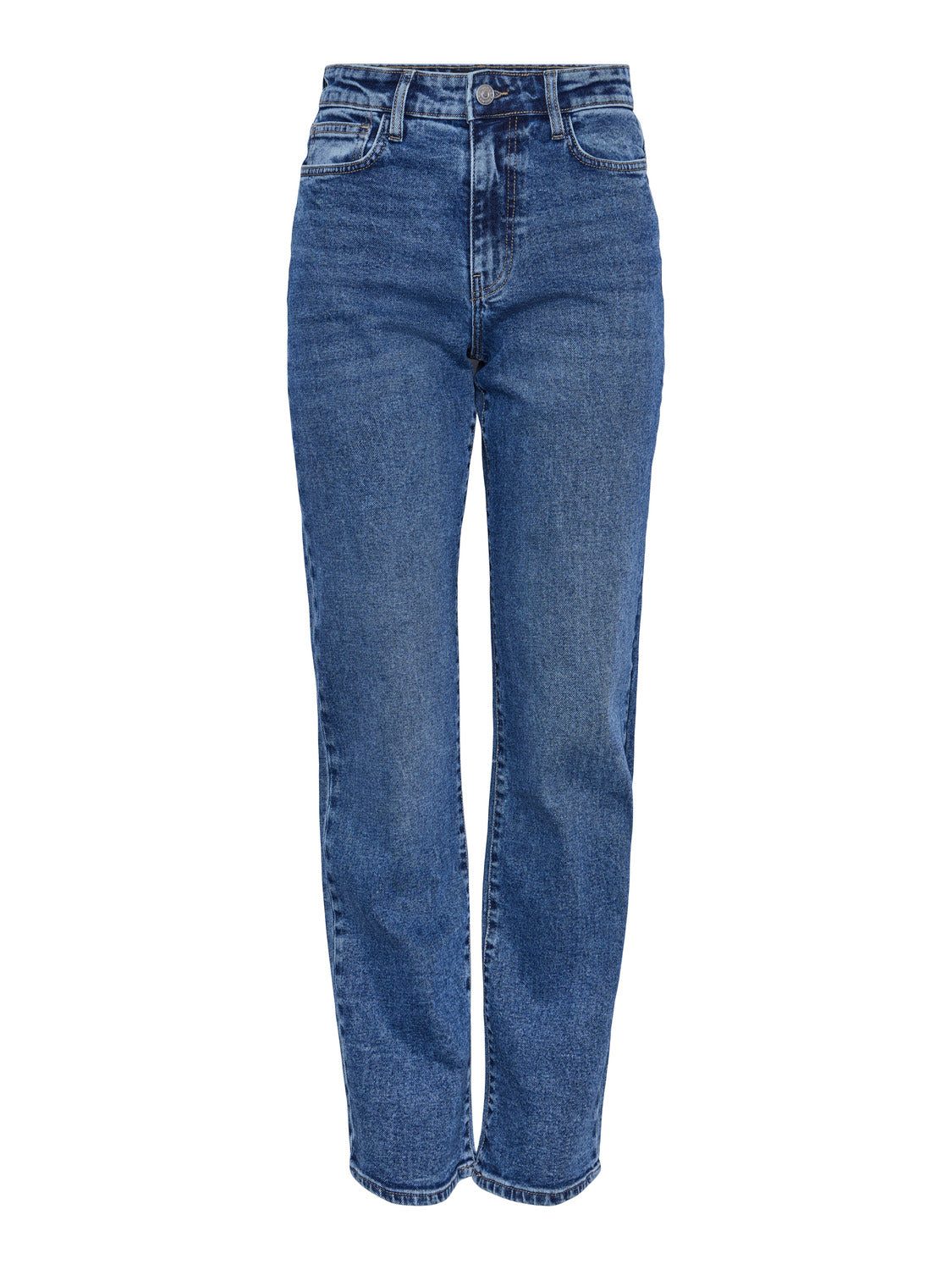 PCKELLY HW Jeans - Medium Blue Denim